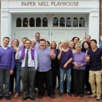 Photo Flash: Paper Mill's HONEYMOON IN VEGAS Company Supports Spirit Day 2013 - Fighting LGBT Youth Bullying