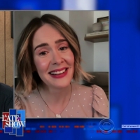 VIDEO: Sarah Paulson Talks About Her Love of Performing for an Audience on THE LATE S Video