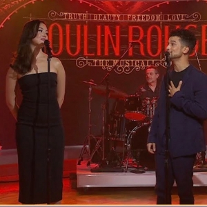 Video: MOULIN ROUGE! Stars Solea Pfeiffer & Jordan Fisher Perform 'Your Song' on TODA Video
