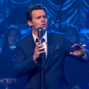 Video: Jonathan Groff and the JUST IN TIME Cast Perform 'Beyond the Sea' on THE LATE  Photo