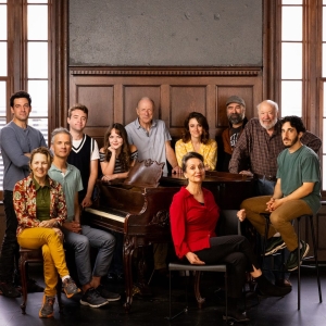 Cast Set for PRAYER FOR THE FRENCH REPUBLIC at The Huntington Photo