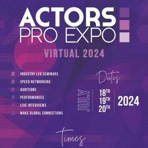 Actors Pro Expo (Virtual 2024) to Take Place This Month Photo