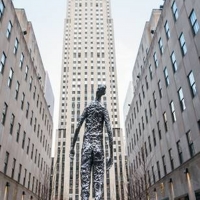 Tom Friedman's 10-Foot Tall Sculpture LOOKING UP to be Displayed at Rockefeller Cente Photo