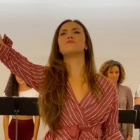 TV: Solea Pfeiffer Performs 'Rainbow High' in Rehearsals for EVITA at New York City C Video