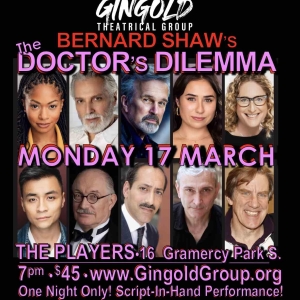 Nadia Brown, Judy Gold, Robert Cuccioli And More To Lead THE DOCTOR'S DILEMMA At The  Photo