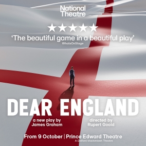 Tickets From Just £30 for DEAR ENGLAND, Starring Joseph Fiennes Photo