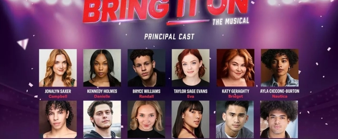 Jonalyn Saxer, Kennedy Holmes, and More Will Lead BRING IT ON at The Muny