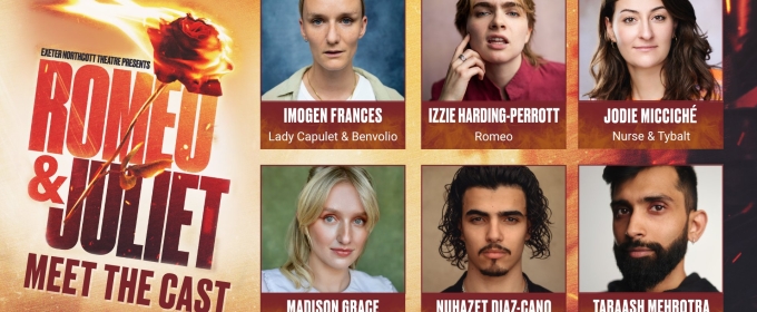 Cast Set For ROMEO & JULIET at Exeter Northcott