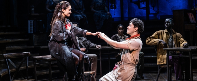 Photos: Ali Louis Bourzgui and Myra Molloy in HADESTOWN on Broadway