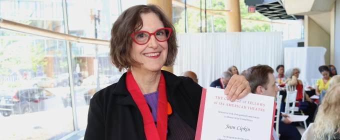 St. Louis' JOAN LIPKIN Inducted into the College Of Fellows Of The AmericanTheatre