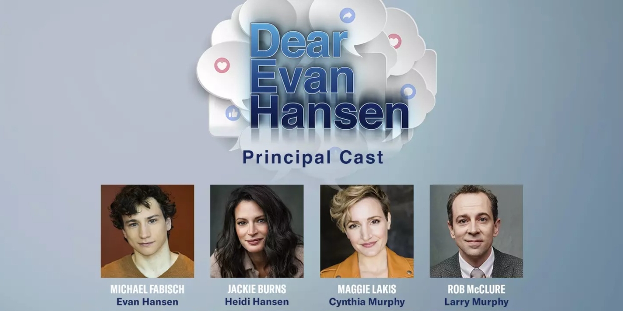 Michael Fabisch, Jackie Burns, Rob McClure, and More Will Lead DEAR EVAN HANSEN at the Mun Photo