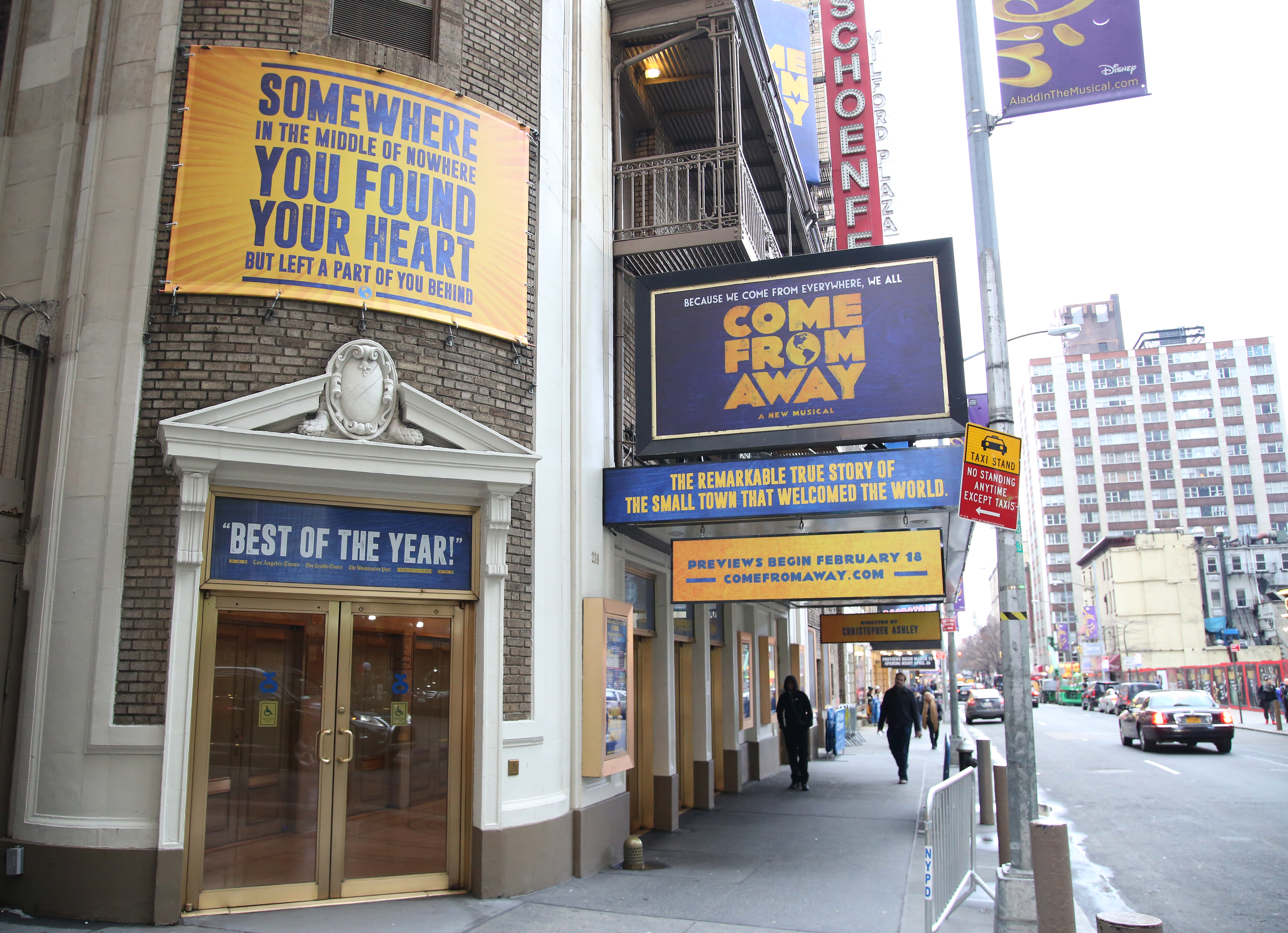 Gerald Schoenfeld Theatre on Broadway: Info & Seating Chart Marquee