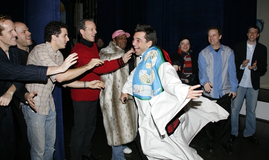 Photo Coverage: WHITE CHRISTMAS Gypsy Robe Ceremony  Image