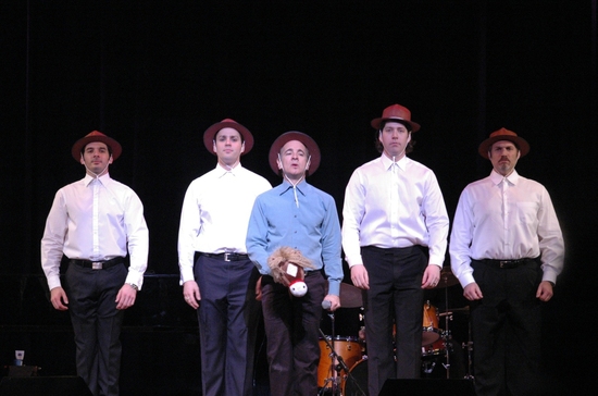 Kevin Worley, Ryan Silverman, Jason Graae, James Barbour, Marc Kudish Photo