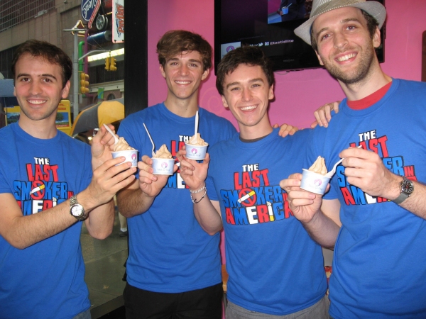 Andy Sandberg, Jake Boyd, Tyler Jones, and John Walton West  Photo