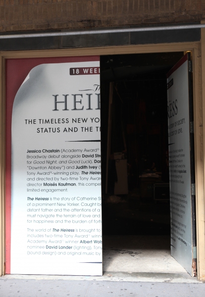 Photo Coverage: THE HEIRRESS Loads In at the Walter Kerr Theatre  Image