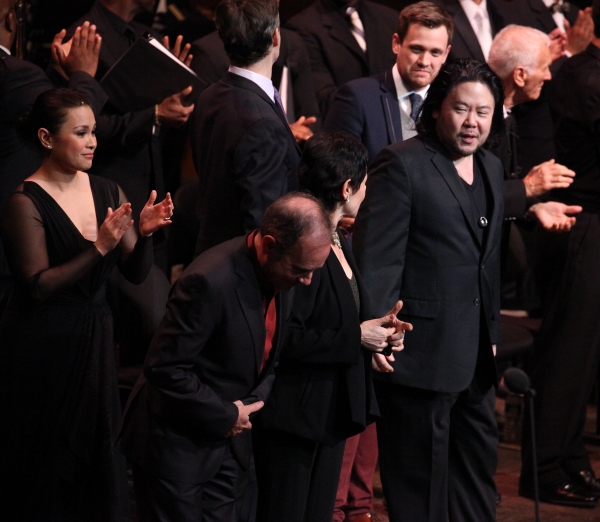 Lea Salonga, Stephen Flaherty, Terrence McNally, Lynn Ahrens & Stafford Arima with Co Photo