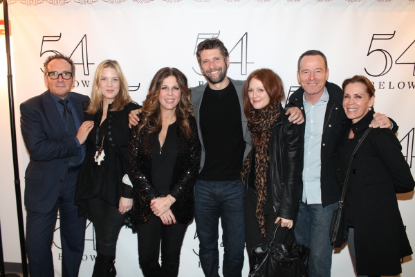  Elvis Costello, Diana Krall, Rita Wilson, Bart Freundlich, Julianne Moore, Bryan Cra Photo