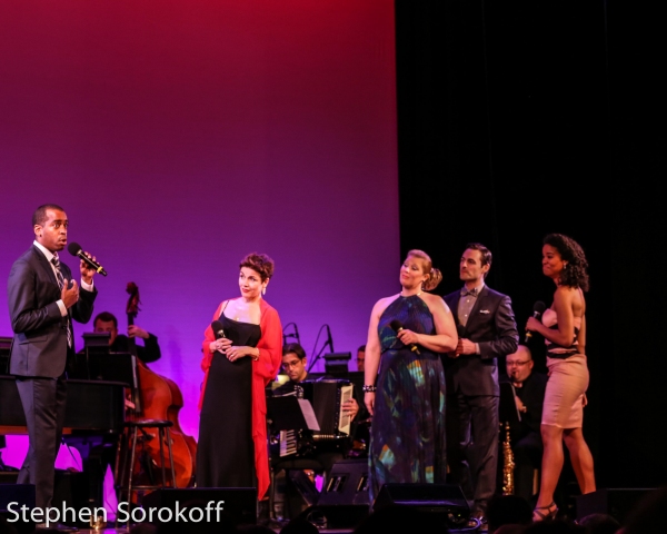 Daniel Breaker, Christine Andreas, Britney Coleman, Max von Essen, Heather Jane Rolff Photo