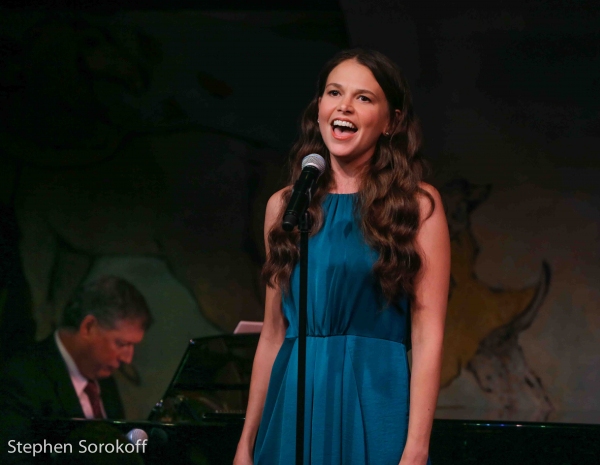 Sutton Foster & Music director Michael Rafter Photo