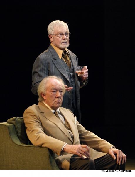 SIR MICHAEL GAMBON as Hirst and SIR DEREK JACOBI as Spooner in Harold PinterÃ¢â‚ Photo