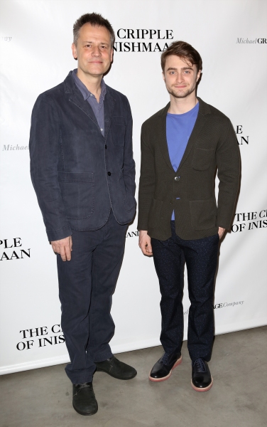 Director Michael Grandage and Daniel Radcliffe  Photo