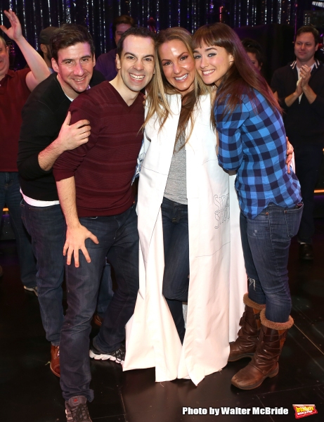 David Josefsberg, Rob McClure, Katie Webber and Brynn O'Malley Photo