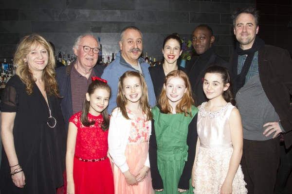 Sonia Friedman, David Calder, Jaime Adler, Isabella Pappas, Stanley Townsend, Amanda  Photo