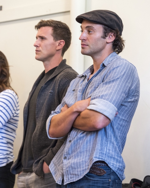 Photo Flash: Sneak Peek at Rehearsals of BENT at the Taper - Hugo Armstrong, Tom Berklund, Ray Baker & More!  Image