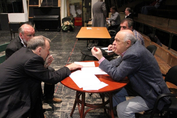 Photo Flash: In Rehearsal with National Academic Theatre of Russian Drama Lesya Ukrainka at St. James Theatre  Image