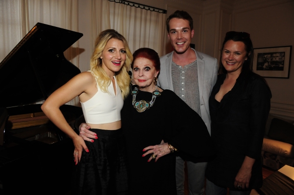 Mason McCulley, Founder Jennifer Howell, Annaleigh Ashford and Carole Cook Photo