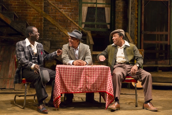 Jason Dirden (Canewell), Charlie Hudson III (Red Carter), and Kevin Mambo (Floyd Bart Photo