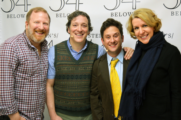 Photo Flash: Darren Criss, Joss Whedon and More Attend GUTENBERG! THE MUSICAL! at Feinstein's/54 Below  Image