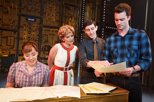 Curt Bouril (â€œDon Kirshnerâ€), Liam Tobin (Gerry Goffin), Abby Mueller (Ca Photo