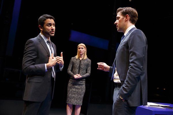 Sanjit De Silva, Claire Danes, and John Krasinski  Photo