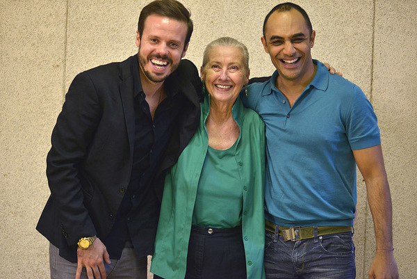 Michael Thurber, Paulette Haupt, Saheem Ali Photo