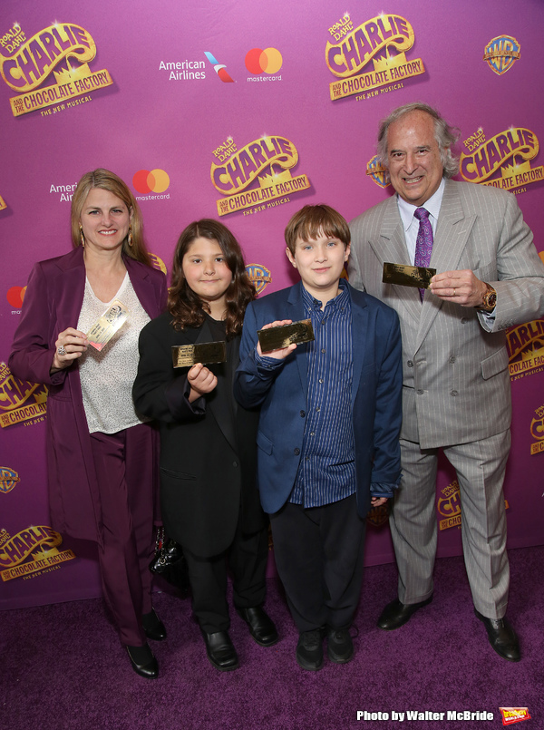 Bonnie Comley, Lenny Lane, Frankie Lane and Stewart F. Lane  Photo