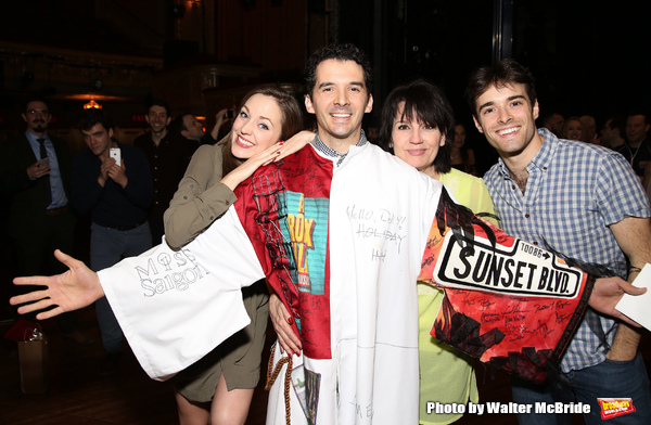 Laura Osnes, Kevin Worley, Beth Leavel and Corey Cott Photo