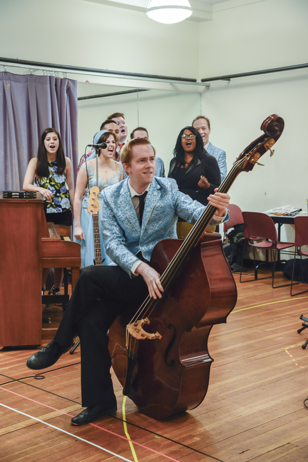 Photo Flash: Oh, Boy! Go Inside Rehearsal with John Dewey, Hunter Foster and More for BCP & Kimmel Center's BUDDY: THE BUDDY HOLLY STORY  Image