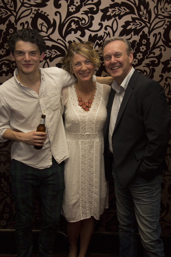 Edward Bluemel, Eve Best and Anthony Head  Photo
