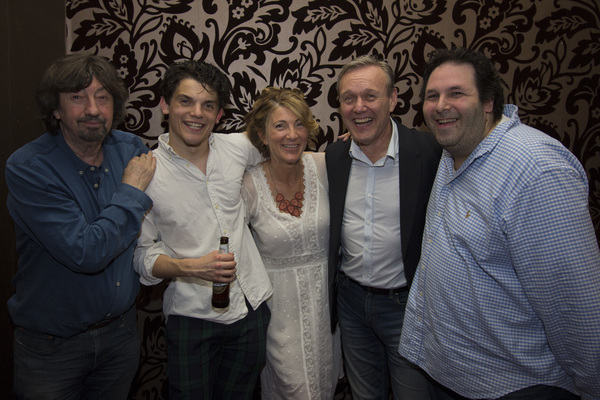 Trevor Nunn, Edward Bluemel, Anthony Head and David Babani Photo