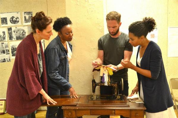Julia Motyka, Portia, Blake DeLong, Kelly McCreary Photo