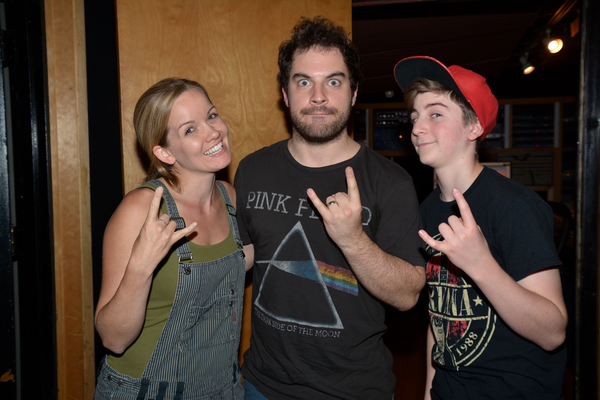 Becky Gulsvig, Justin Collette and Jersey Sullivan Photo