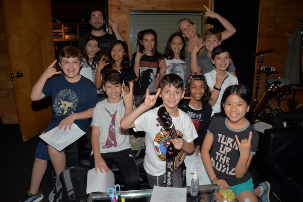From the Cast of School of Rock-Justin Collette, Becky Gulsvig, Michael Cascetta, Cor Photo