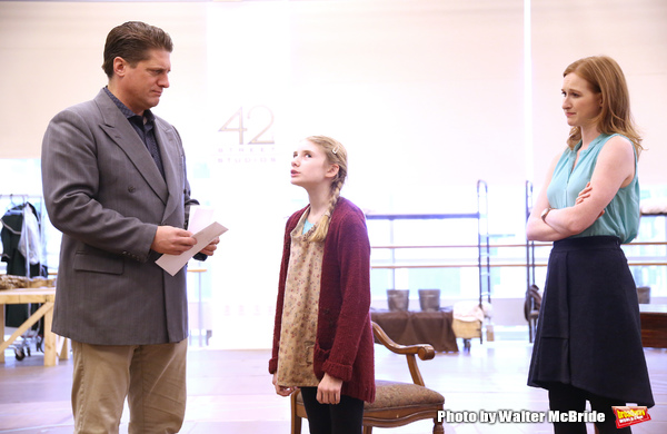 Christopher Sieber, Cassidy Pry and Erin Mackey Photo