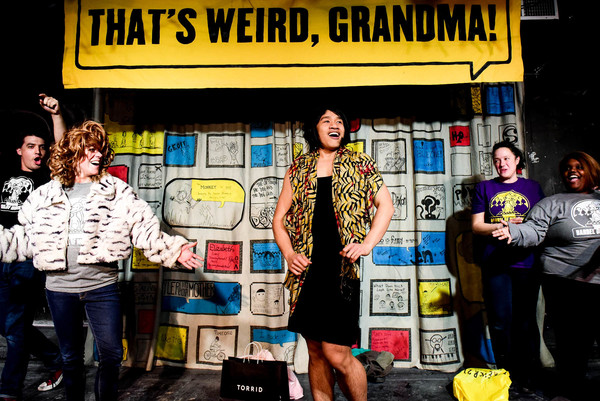 (left to right) Barrel of Monkeys company members AndrÃ©s Enriquez, Meredith Millir Photo