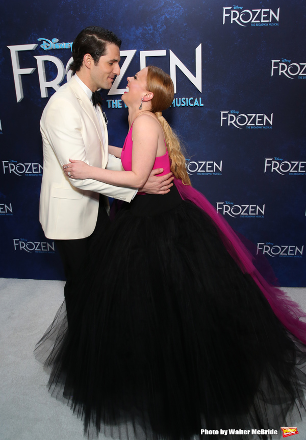 Photo Coverage: Broadway Freezes Over as FROZEN Celebrates Opening Night!  Image