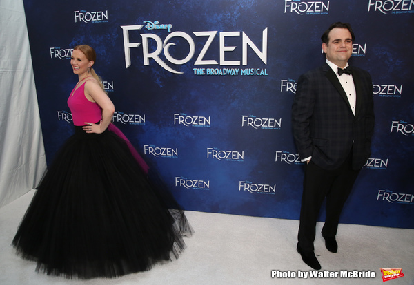 Photo Coverage: Broadway Freezes Over as FROZEN Celebrates Opening Night!  Image