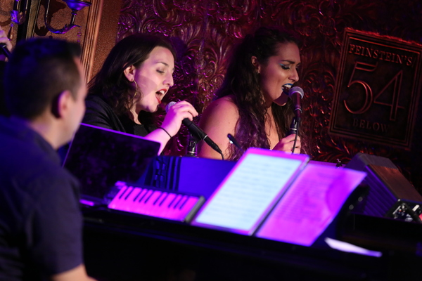 Rachel MacKenzie and Jillian Soares sing â€œUnderneath It Allâ€
 Photo