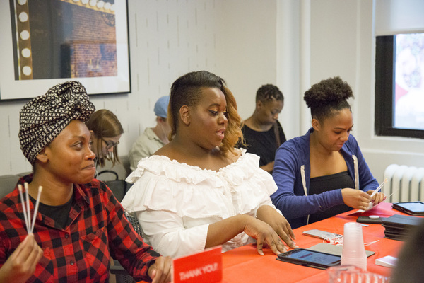 Photo Flash: Alex Newell, Jessie Mueller, and Fellow Stars Attend Broadway Match Maker  Image